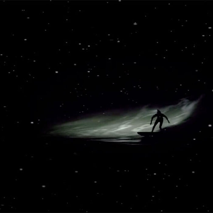 Dylan Graves night surfing