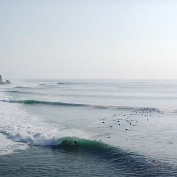 Padang Padang on a west swell