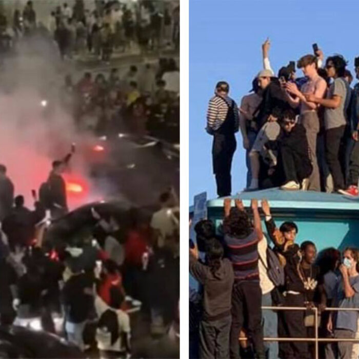 Riots in Huntington Beach