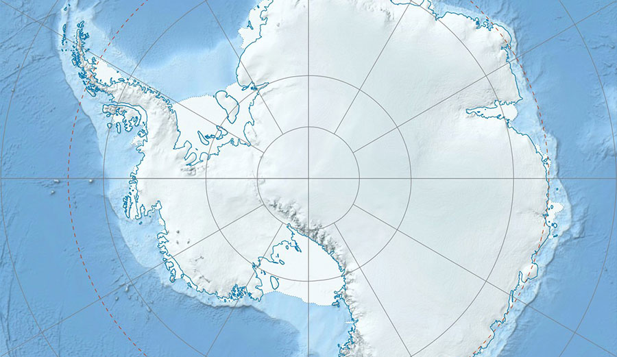 The Amery Ice Shelf, where an Antarctic Lake once was