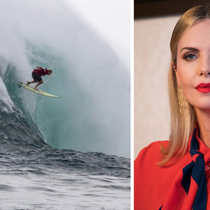 Charlize Theron directing big wave surfing film
