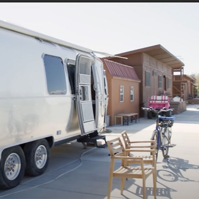 Kelly Slater Airstream trailer at Surf Ranch