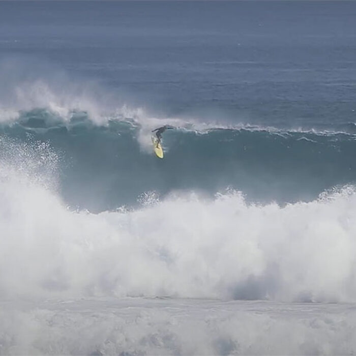 surfing at solid Uluwatu