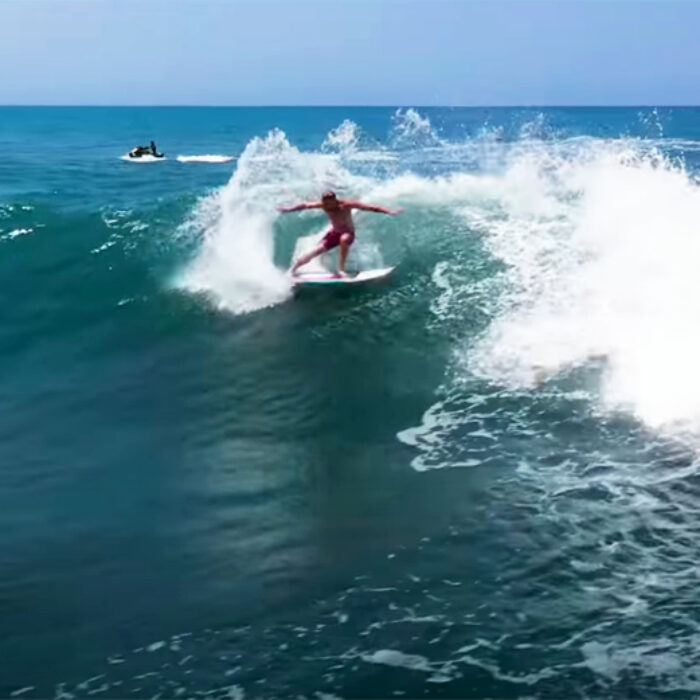 Jamie O'Brien surfing in Mexico