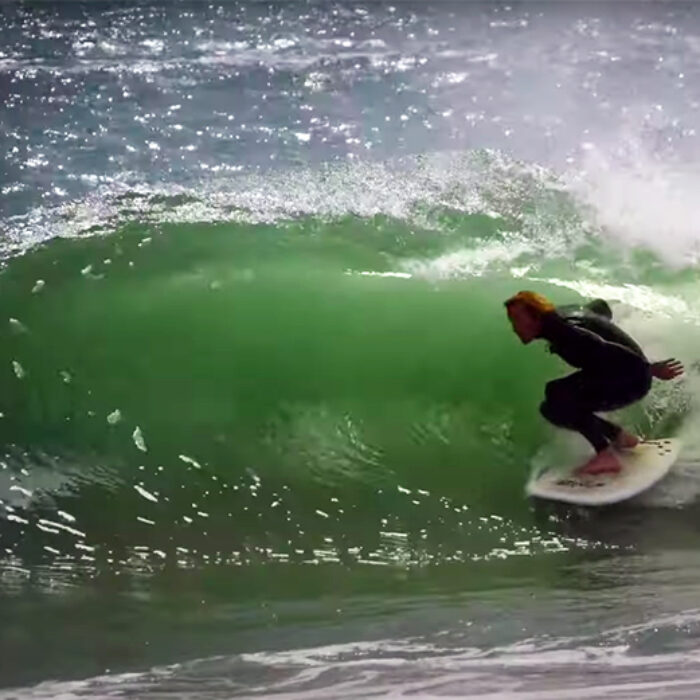 Ben Gravy in a barrel in New Jersey