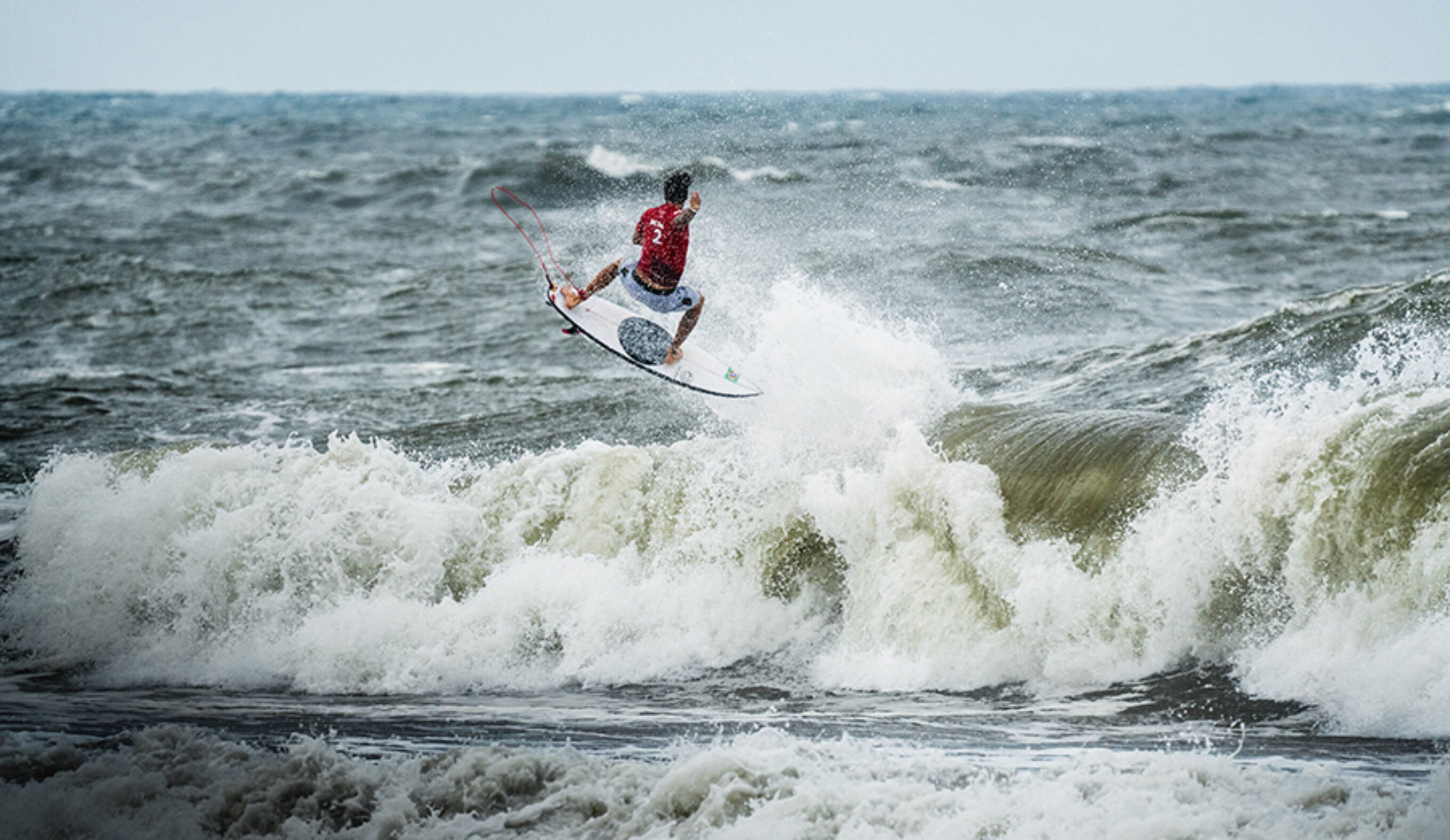 Gabriel Medina at surfing's Olympic debut