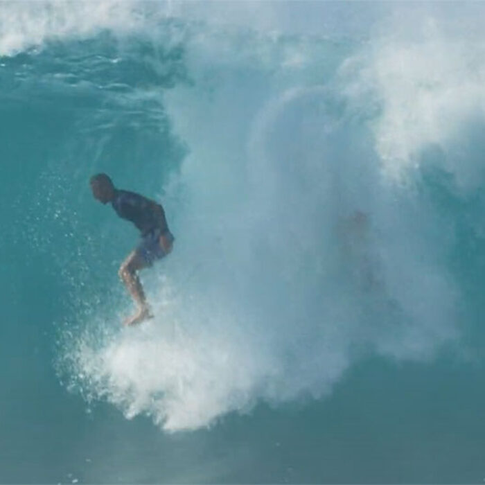 Jack Freestone surfing