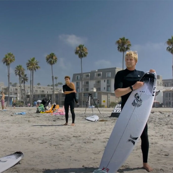 Kolohe Andino at beach