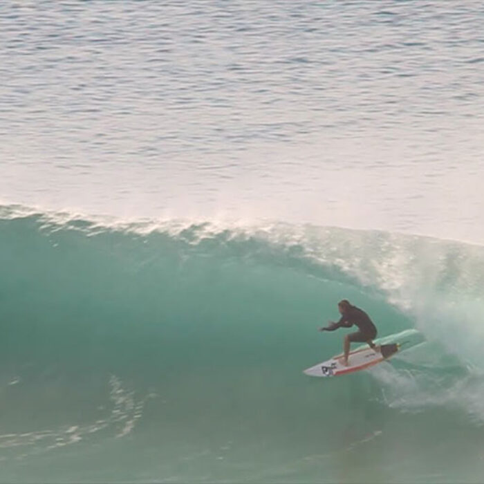Surfer at Kirra