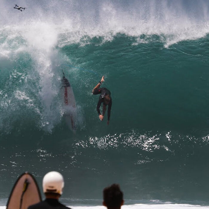 Nathan Florence surfing Pipeline
