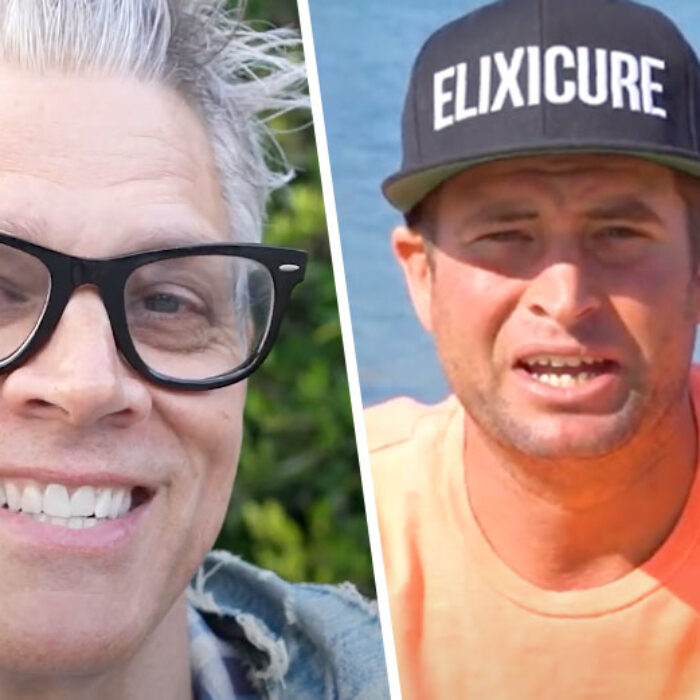 Poopies shark attack with Johnny Knoxville