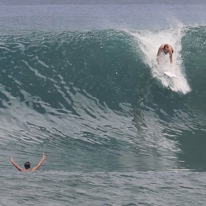 Perfect waves at Keramas