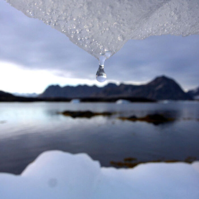 Climate changing water droplet