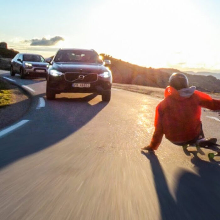 Downhill Skater Josh Neuman Shares His 10 Closest Calls