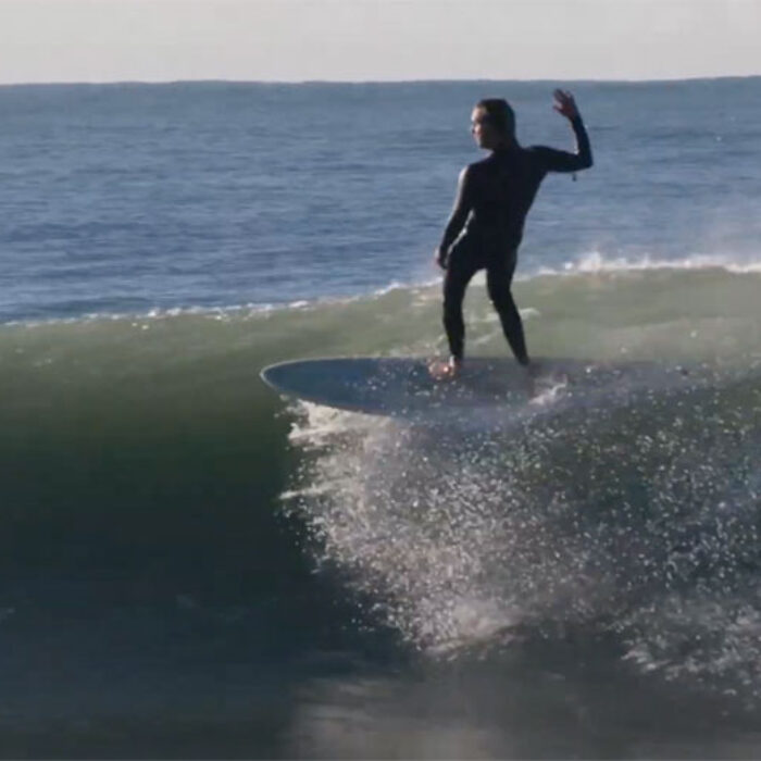 Alex Knost surfing