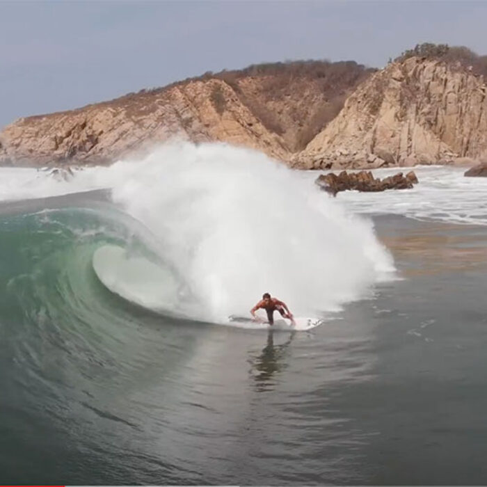 Luke Davis on Mexico surf trip