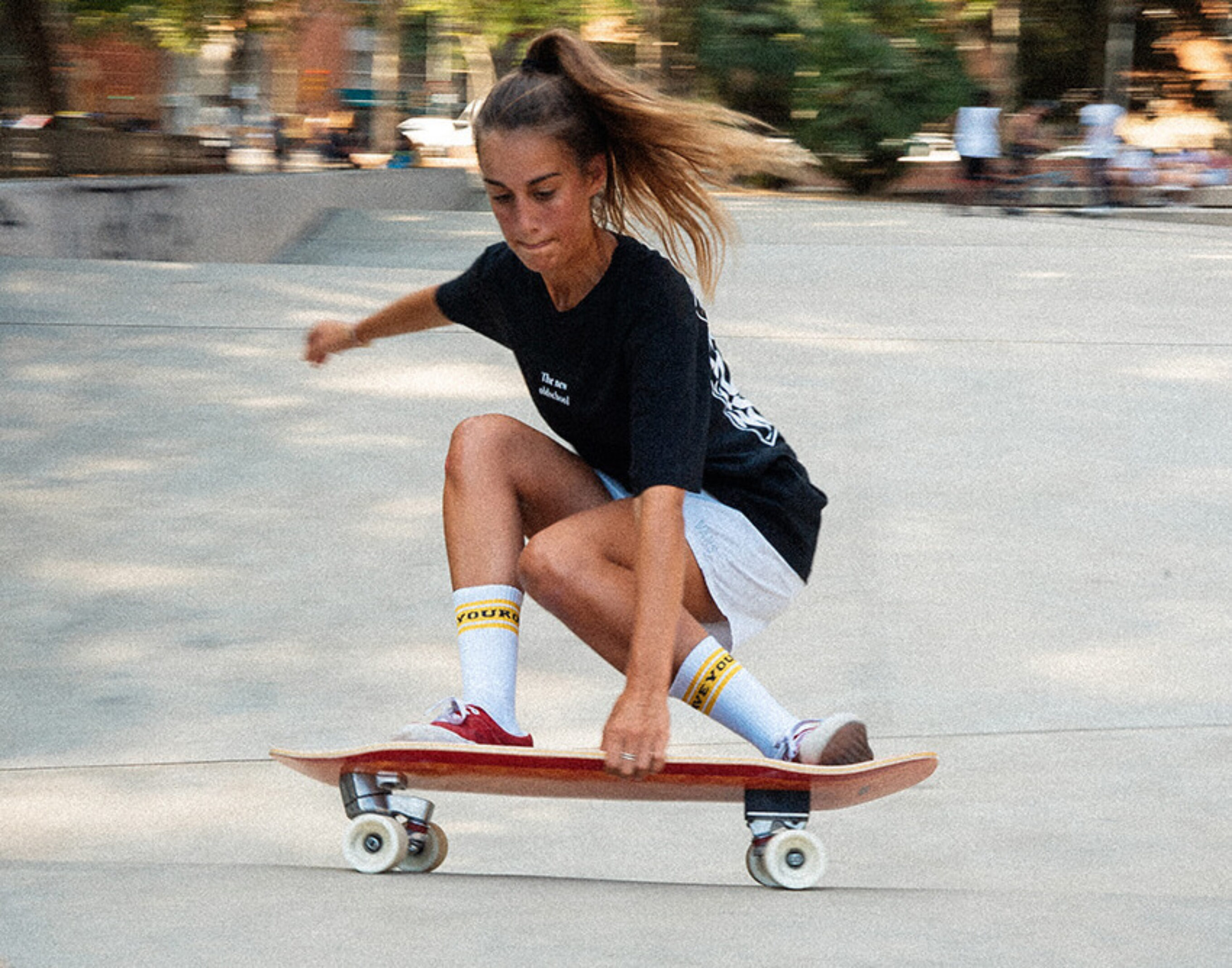YOW Surfskate in action