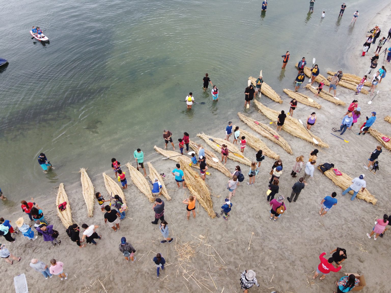 Traditional Kumeyaay TuleBoat Launch Highlights California's