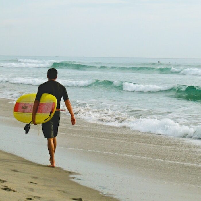 surfboard under arm carry florida
