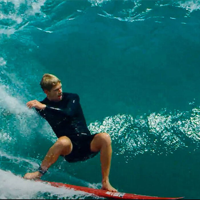 John John Florence surfing
