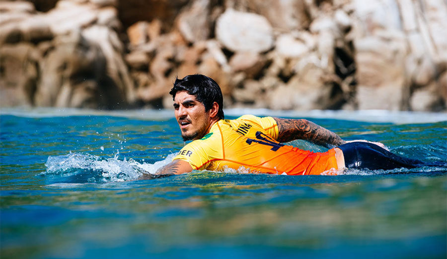Gabriel Medina surfing in Oaxaca