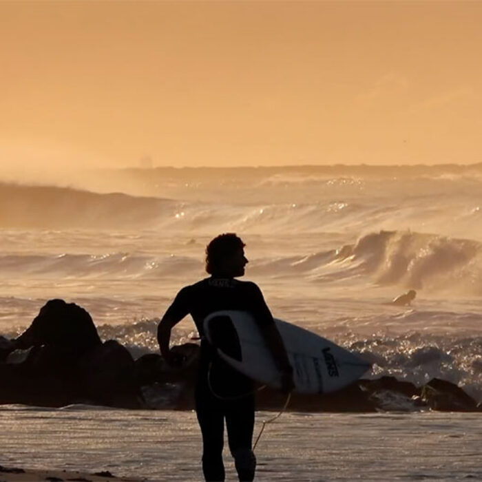 Nathan Florence surfing