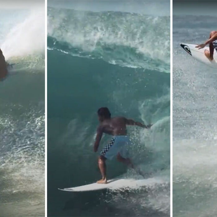 Rio Waida surfing in Bali