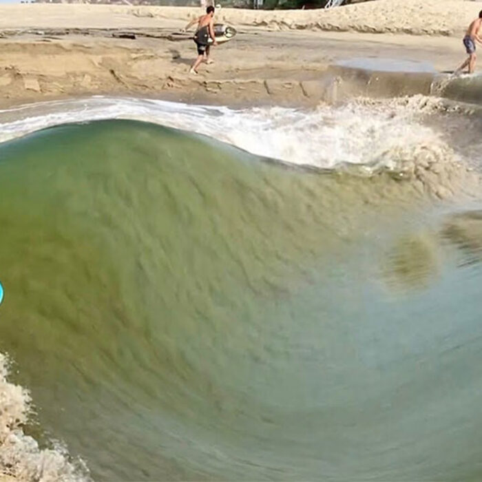 surfing river waves