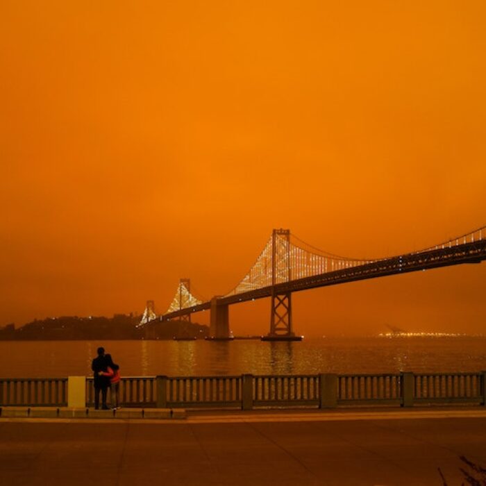 orange skies in san francisco 2020