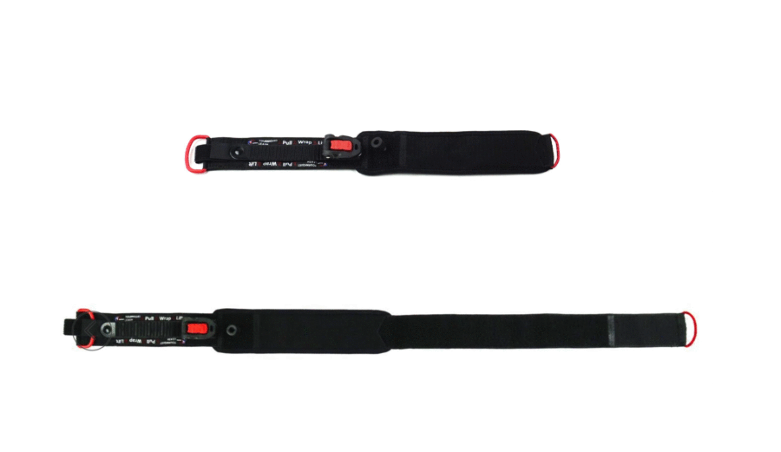 This leash cuff expands into a medical-grade tourniquet