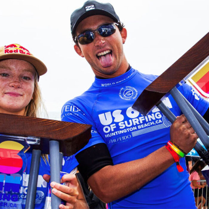 Caity Simmers and Griffin Colapinto win US Open of Surfing