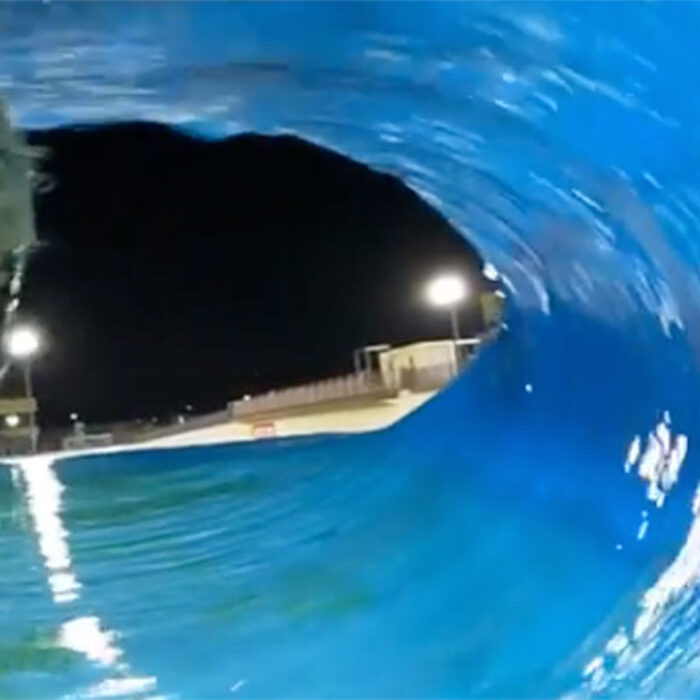 Ben Gravy surfing Wave Park