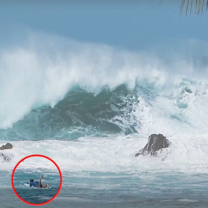 Jamie O'Brien surfs Shark's Cove
