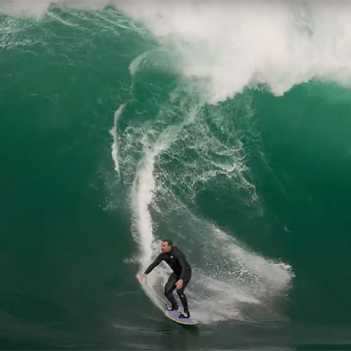 Joel Parkinson surfing Shipstern Bluff