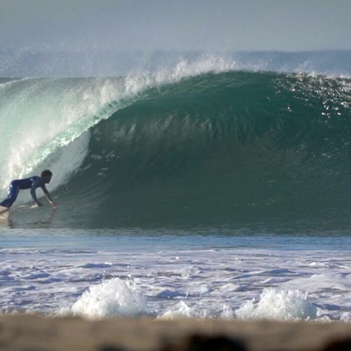Offshore Winds Had This Southern California Spot Providing Plenty of Makeable Barrels
