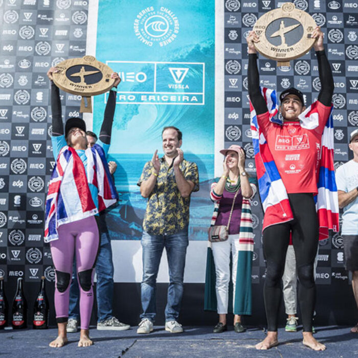 Zeke Lau and Luana Silva win at Portugal