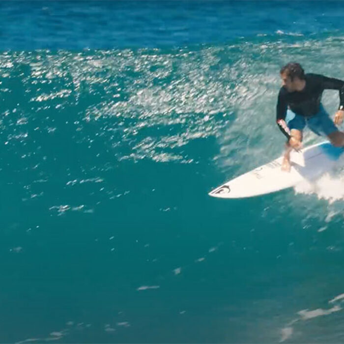 Koa Rothman surfs at Rocky Point