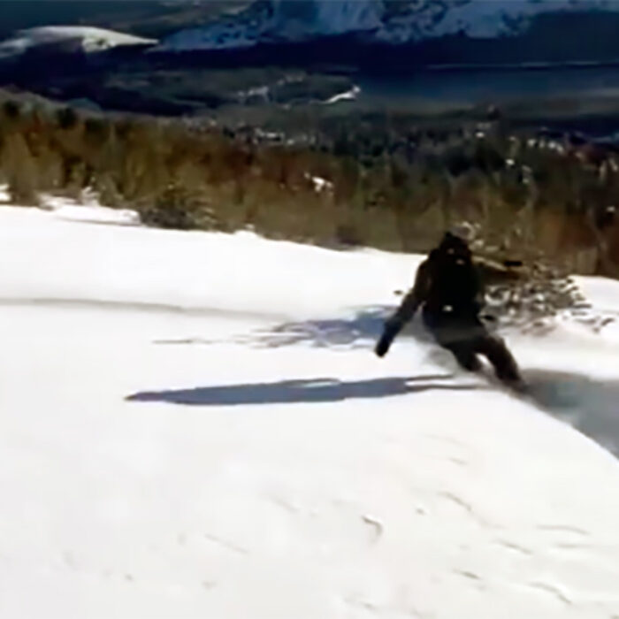 Here are Some of the First Turns of the Sierra Winter