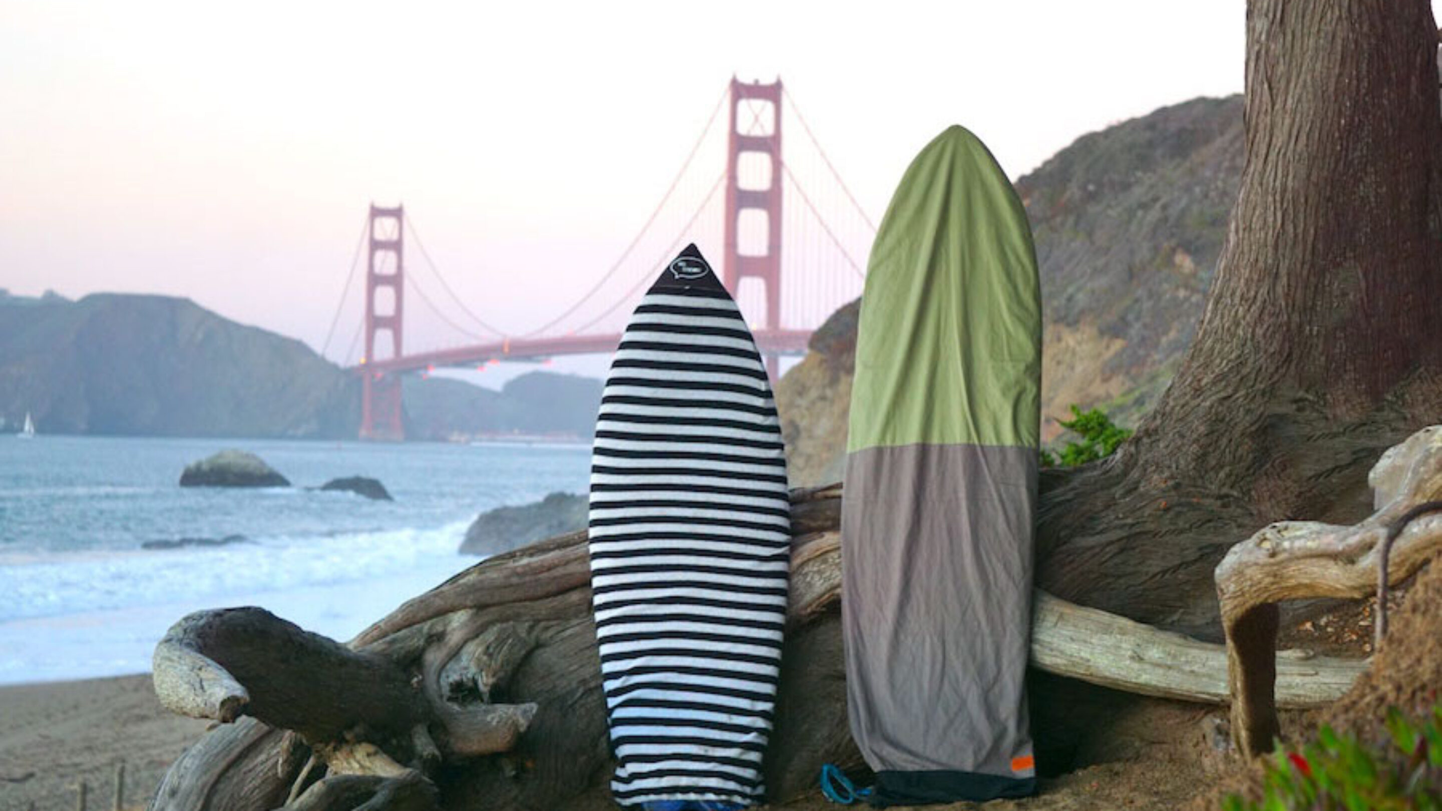 reviewing ho stevie's canvas boardbag and board sock