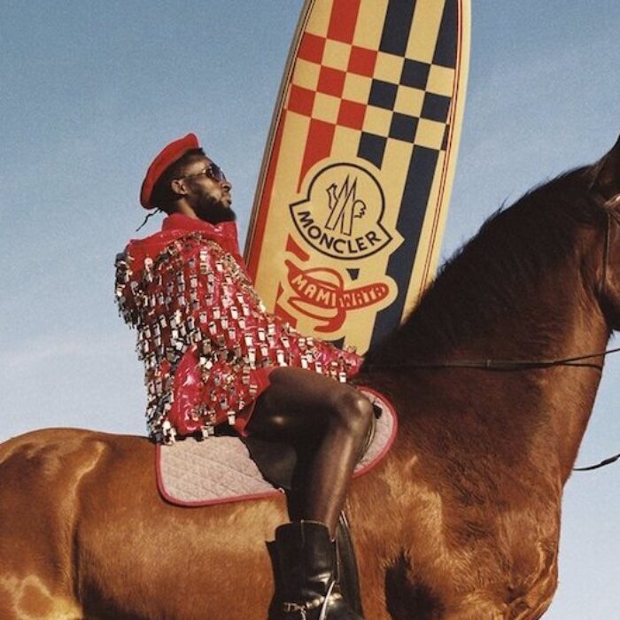 mami wata moncler horse surfboard