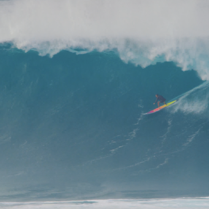 Billy Kemper tucks in at Jaws