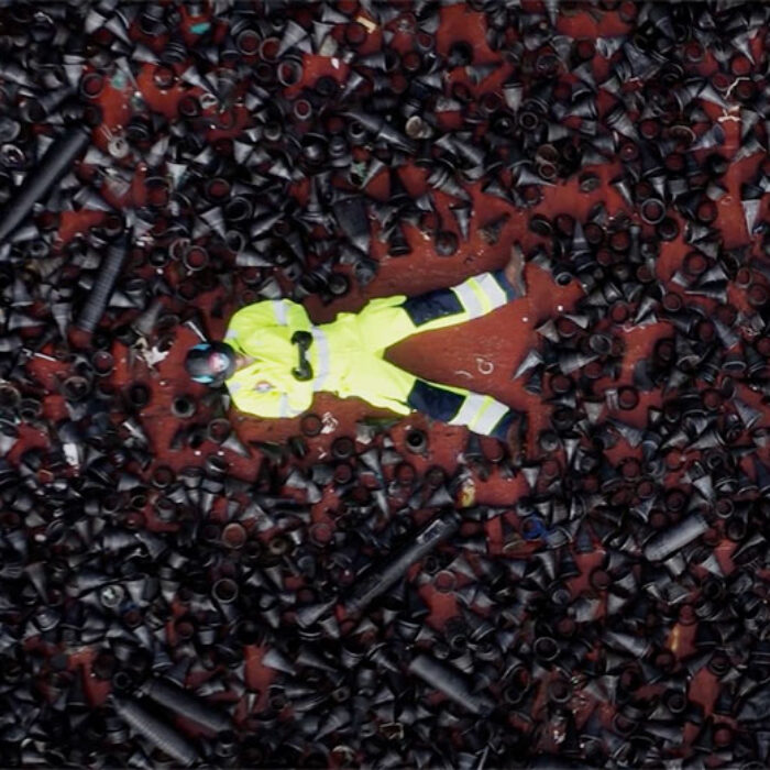 Ocean Cleanup crew finding eel traps