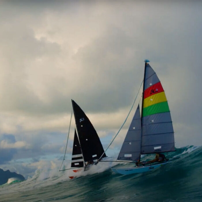 John John Florence sailing