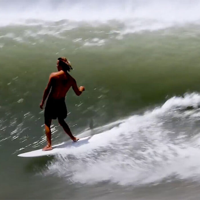Alex Knost surfing in Mexico