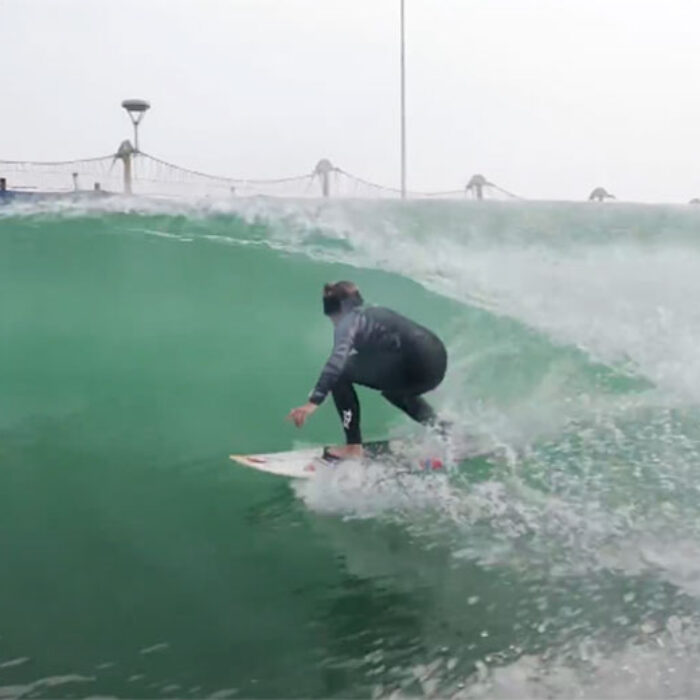 Jamie O'Brien surfing wave pool