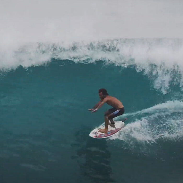 Mason Ho surfing