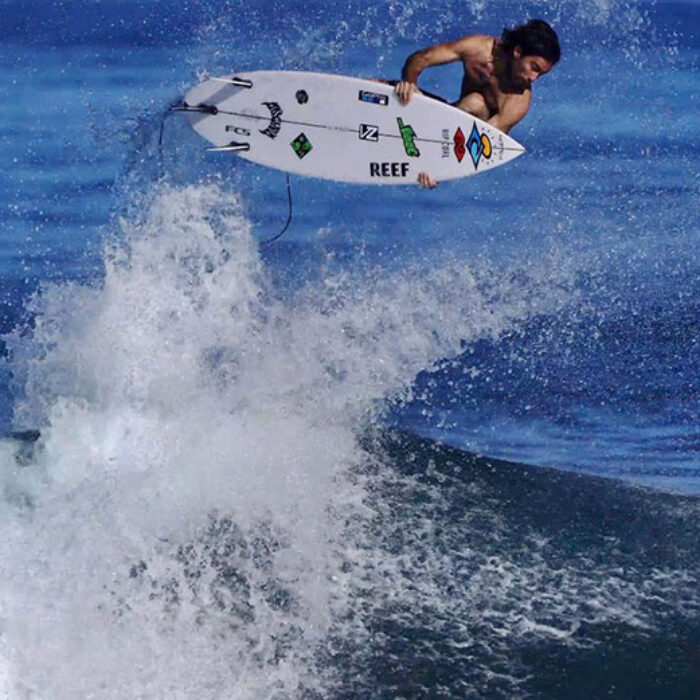 Mason Ho surfing Rocky Point