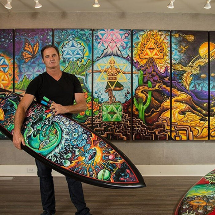 Iconic San Clemente Artist Drew Brophy Has Been Hospitalized With COVID