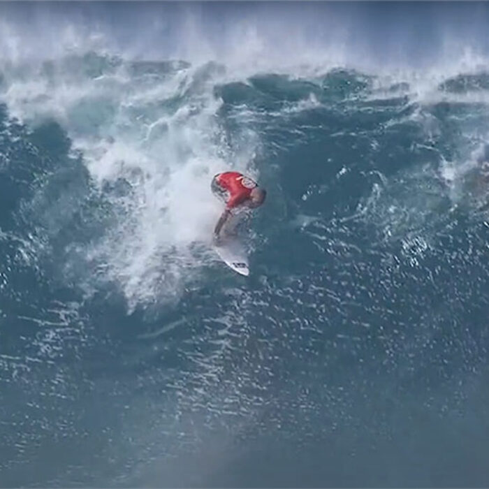 Ivan Florence surfing Pipeline