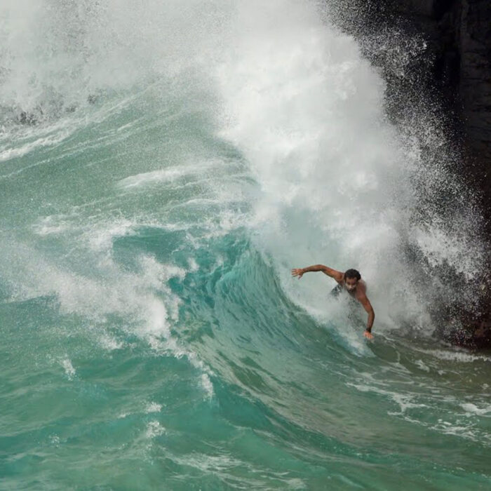 Mason Ho surfing